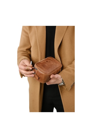 Mft Leather Hakiki Deri Unisex El Çantası Naina 1134 Tiguan Taba