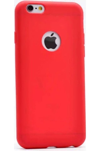 Apple Uyumlu iPhone 4s Kılıf Zore Premier Silikon Kapak Kırmızı