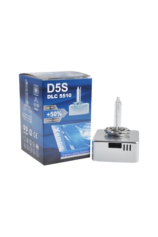 Delco D5s 6000k %50 Fazla Işık Beyaz Oem Xenon Far Ampulü Pk32d 7