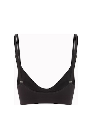 Skims Seamless Sculpt Bralette, Dikişsiz Şekillendirici Bralette, Konforlu Ve Esnek Destek Siyah