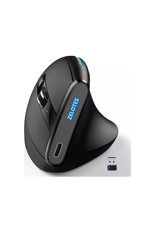 Hallow Zelotes F-36A Kablosuz Ergonomik 2400 DPI Oyuncu Mouse