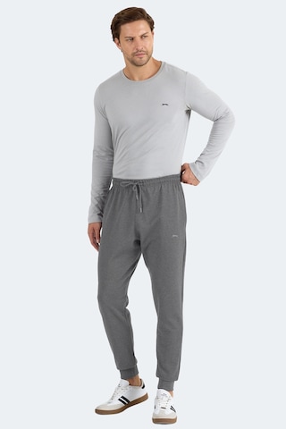 Slazenger Mamun Erkek Koyu Gri Eşofman Altı Koyu Gri