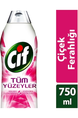 2 Adet Cif Tüm Yüzeyler 750 Ml Çiçek Ferahlığı Diğer