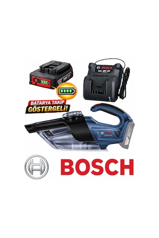 Bosch Gas 18v-1 Akülü Çok Amaçlı El Süpürgesi 2 Ah Tek Batarya Takip Göstergeli