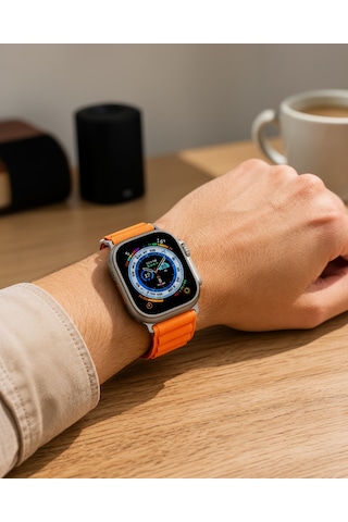 Akıllı Saat Bileklik 49 Mm Uyumlu Kumaş Kordon Uuczzzs8ultramaxxxxx3-1