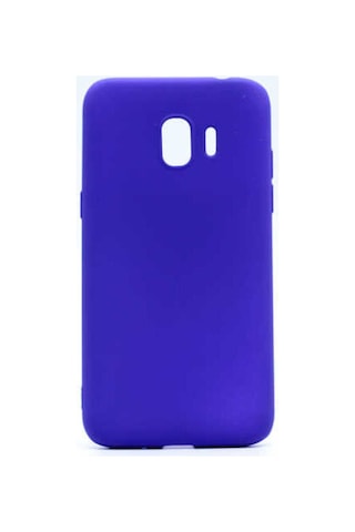Samsung Uyumlu Galaxy J2 Pro 2018 Kılıf Zore Premier Silikon Kapak Lacivert