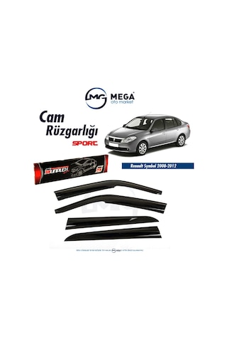 Clio Symbol 2008-2012 Cam Rüzgarlık Mugen Tip Sunplex Clio Symbol 2008-2012 Cam Rüzgarlık Mugen Tip Sunplex