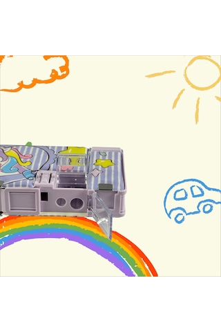 Lordstore802 Unıck Color Unicorn Hesap Makineli Fonksiyonel Kalem