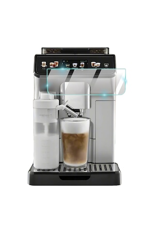 Delonghi Eletta Explore Espresso Makinesi Gösterge Ekranı İçin 9h Nano Ipg Proactive Ekran Koruyucu Şeffaf