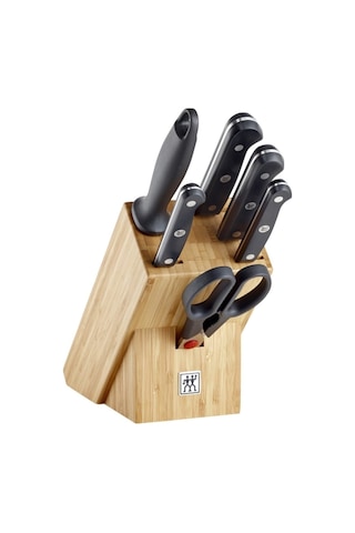 Zwilling Gourmet 361310020 7 Parça Bambu Bloklu Bıçak Seti