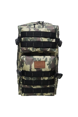 Season Mountaıner Kamp, Seyahat Ve Günlük Kullanım İçin Geniş Hacimli Ortopedik,suya Dayanıklı Unisex Sırt Çantası Kamuflaj