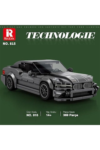 Reobrix Creator 815 Bmw 2 Serisi Spor Araba Yaratıcı Yapı Blok Seti Building Blocks - 369 Parça