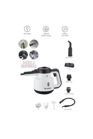 Torima CX002B Koltuk Ve Halı Yıkama Makinesi + CB-902A Buharlı Temizleyici