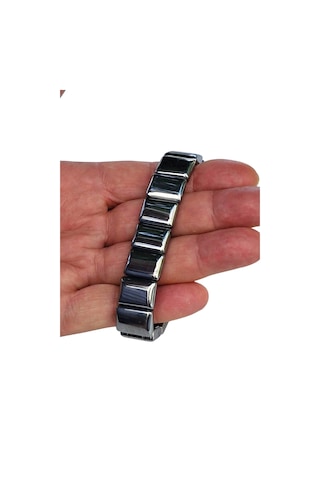 Terahertz Bileklik Elastik Yapılı 352-4 Gri