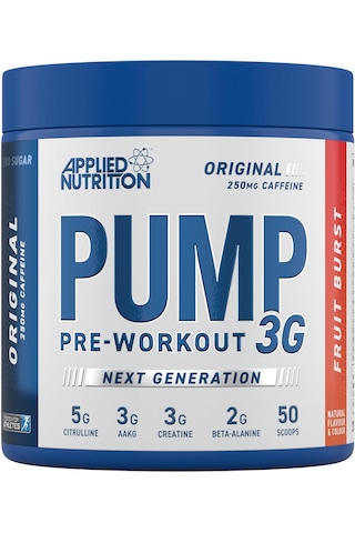 Applied Nutrition Pump 3g Preworkout - Energy, Focus & Performance 50 Servis Karışık