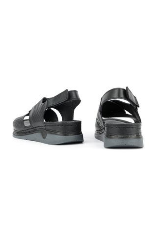 Ziya Kadın Hakiki Deri Sandalet 1611008zm27 Siyah 1611008zm27 000 36