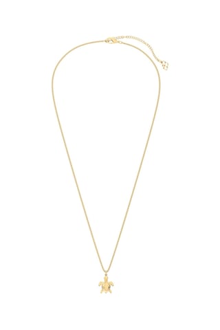 Chocli 18 Ayar Altın Kaplama Kaplumbağa Kolye