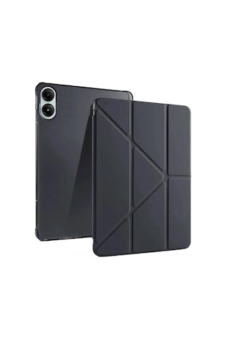 Xiaomi Redmi Pad Pro 12.1 Kılıf Kalemlikli Mars Tablet Kılıfı - Siyah Laptop Çantası