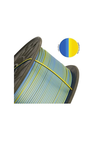 Winkle Pla Silk Multicolor Filament Blue-yellow 1.75mm 1 Kg