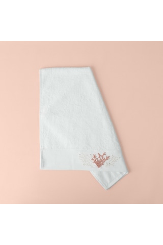 Linens Coral Bambu Yüz Havlusu 50x85 Cm Beyaz Beyaz