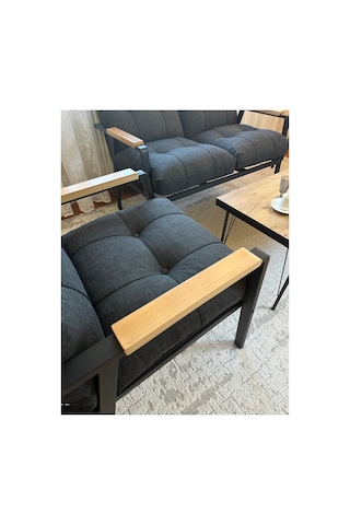 Gülizar,model, Balkon, Bahçe, Cafe, Metal Koltuk Takımı, Bahçe Takımı , Çay Seti, 2+1+1+masa