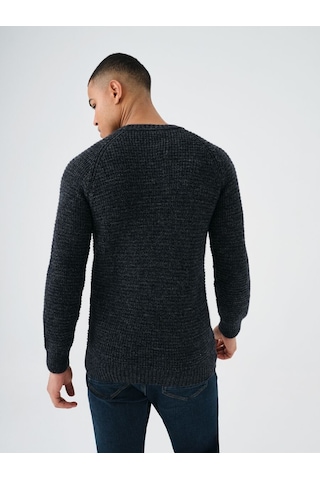 Regular Fit Erkek Kazak Mavi