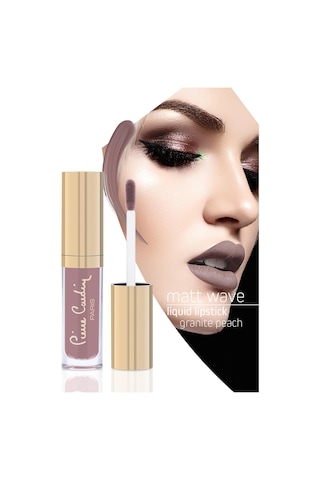 Pierre Cardin Matt Wave Liquid Lipstick Mat Likit Ruj Granite Peach