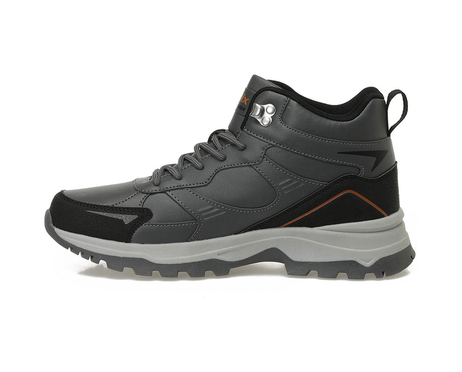 Kinetix Stout Pu Hı 5pr Gri Erkek Outdoor Bot 000000000102027745 Gri-sıyah