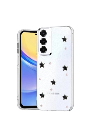 Mey İthalat Samsung Galaxy Uyumlu - A57 5g Fiyonk Desenli Kapak - Desen 7