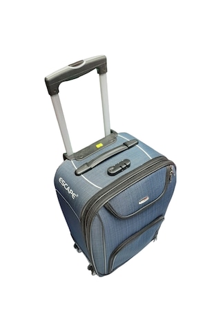 Escape Havlu Kumaş 4 Teker Körüklü Lacivert Kabin Küçük Boy Va... Lacivert