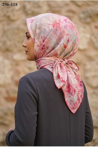 Zer Scarf Zer Scarfs Dijital Soft Pamuk Eşarp 296-118 Çok Renkli