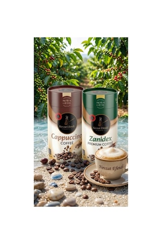 Zanidex & Cappuccino 2 Li Özel Kahve Seti Diğer Zanidex & Cappuccino 2 Li Özel Kahve Seti Diğer