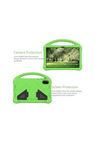 Youtek Honor Pad X9/x8 Pro 11.5" Çocuklar İçin Yeşil Eva Darbeye Dayanıklı Tablet Kılıfı