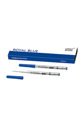 Montblanc Tükenmez Kalem Yedeği Medium Royal Blue 128214