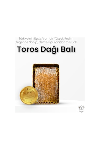 Toros Dağı Petekli Bal 1 KG