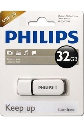Philips Snow Edition FM32FD75B-97 32 GB Usb 3.0 Flash Bellek