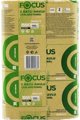 Focus Optimum Z Dispanser Kağıt Havlu 150