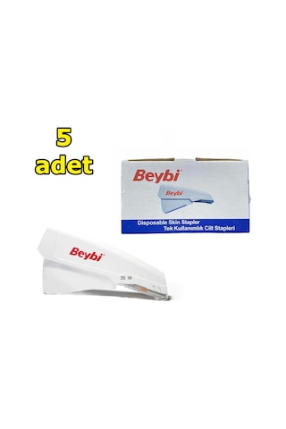 Beybi Cilt Zımbası - Stapler-Tek Kullanımlık 5 Adet Beybi Cilt Zımbası - Stapler-Tek Kullanımlık 5 Adet