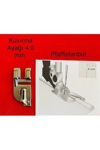 Pfaff Kıvırma Ayak Seti 3'lü