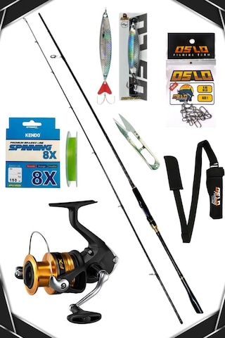 Shimano Fx 4000 Oslo Zen Pro 274cm 8-42gr 8 Örgü Spin Olta Seti Standart