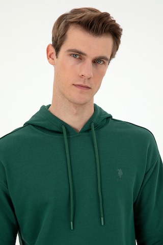 U.s. Polo Assn. Erkek Koyu Yeşil Sweatshirt 50298271-vr079 Koyu Yeşil