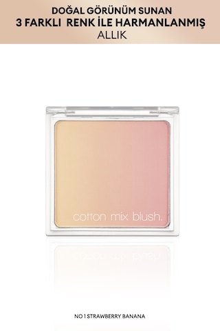 Missha Cotton Mix Blush Allık No.01