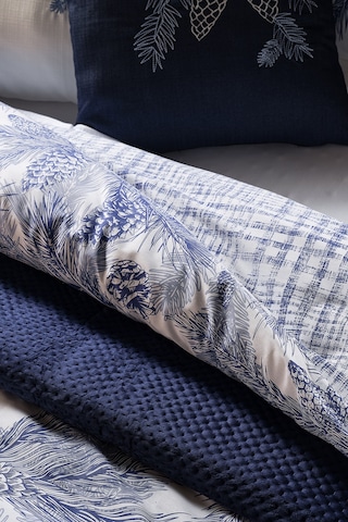 Ranforce Nevresim Takımı Pera Tek Kişilik Lacivert-beyaz