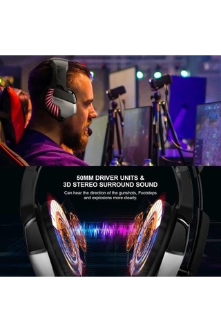 Onikuma K5 Pro Mikrofonlu Kulak Üstü Kulaklık