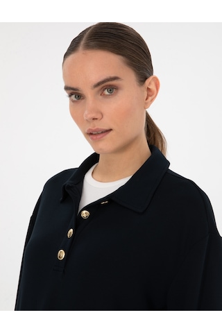 Pierre Cardin Kadın Lacivert Sweatshirt 50309070-vr033 Lacivert