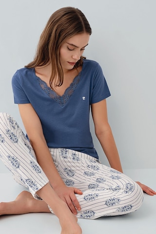 Pierre Cardin Kadın Lacivert Pijama Takım Pc9214-s-v1 Lacivert