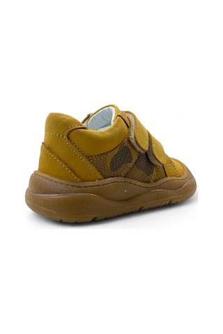 Tuğba Ortopedi 159 Bebek Deri İlk Adım Ayakkabı Sarı