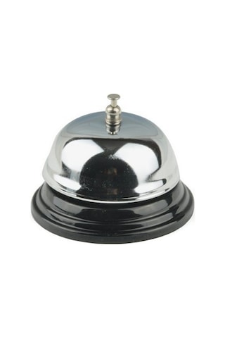 Leezsing Restoran Servis Zili Çelik Mutfak Çağırma Zili Bar Garson Çağırıcı El Basma Zil Asistan Çağırma Aleti Diğer