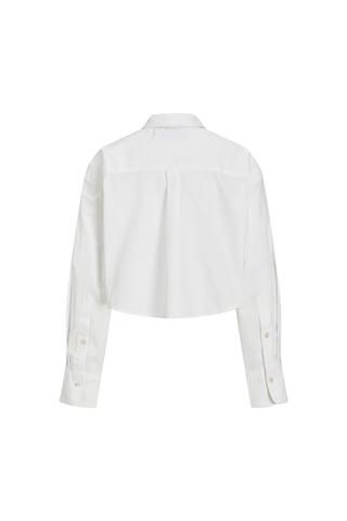 Jack & Jones Kadin Crop Poplin Gömlek - Jamie 12260549 White Beyaz