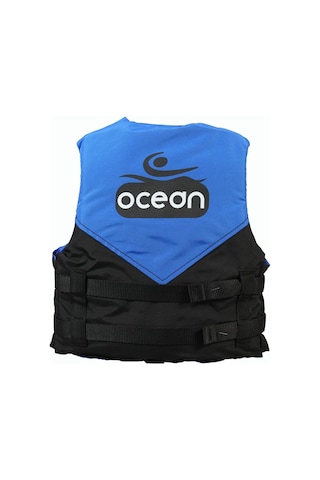 Ocean Can Yeleği 30 Newton Yüzdürme Yardımcısı 3-6 Yaş Mavi-Siyah